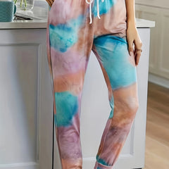  Tie Dye Joggers With Pockets