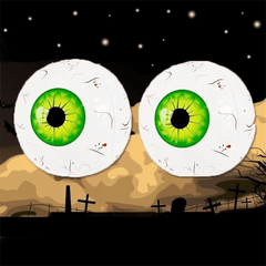 2pcs 55-inch 4D Eye Balloon Halloween Decoration Supplies