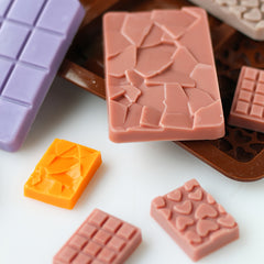 Cake Baking Chocolate Silicone Mold for DIY Candle Filled with Love Fragments