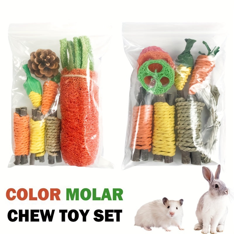 Small Animal Chew Toys For Rabbit Bunny Hamster Chinchillas