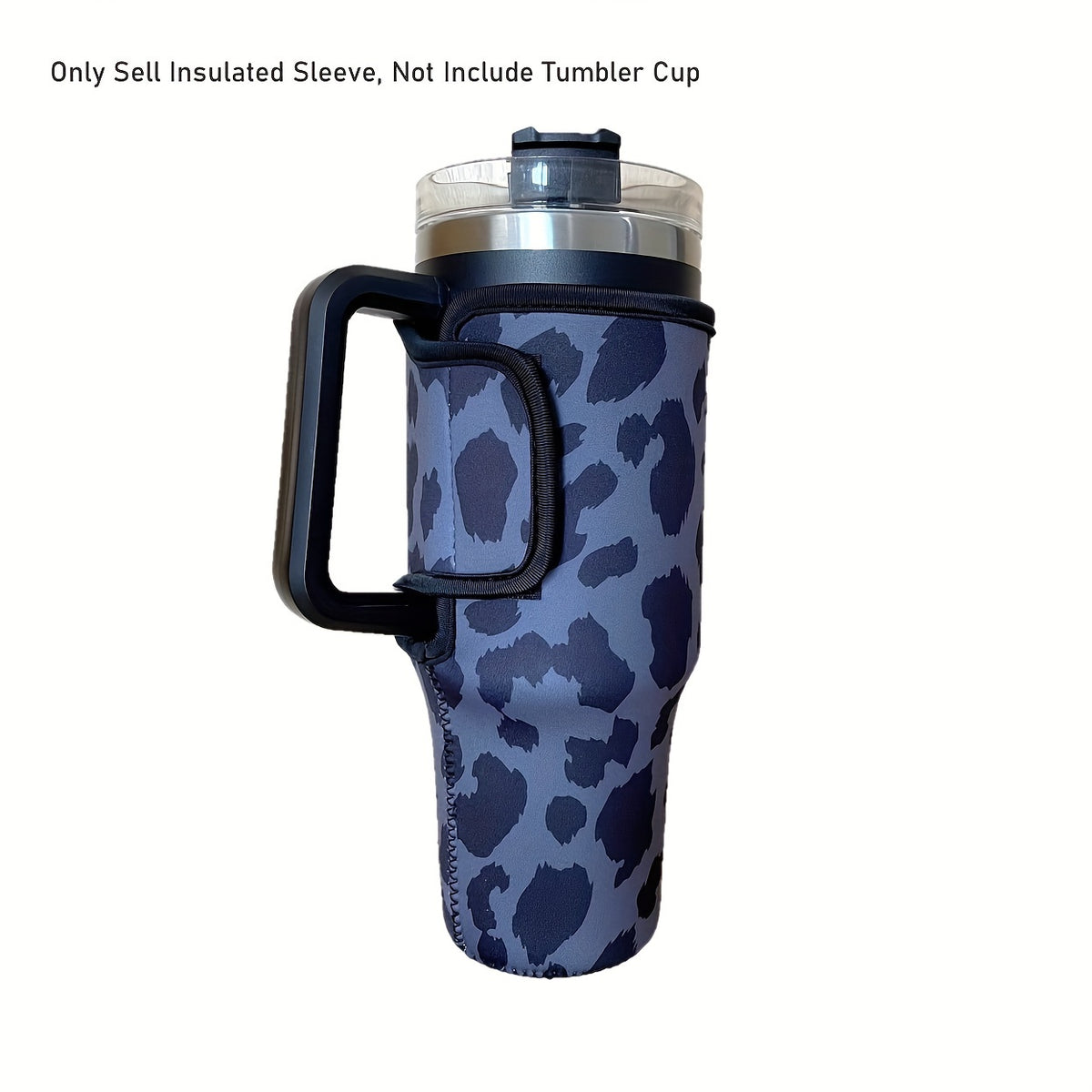 Leopard Print 40oz Cup Sleeve - Scratch Resistant Bottle Protector