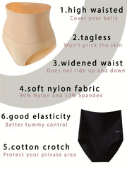 3pcs High Waist Seamless Briefs Women's Lingerie