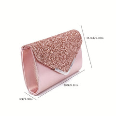 Glitter Clutch Wallet Women's Evening Bag For Party