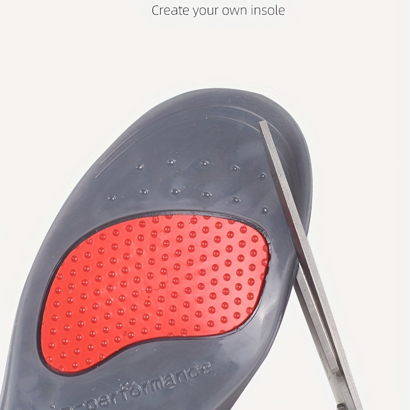 Plantar Fasciitis Arch Support Insoles for Men and Women - Orthotic Shoe Inserts