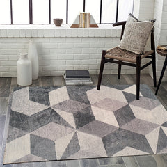 Large Fluffy Faux Wool Area Rug for Living Room Bedroom
