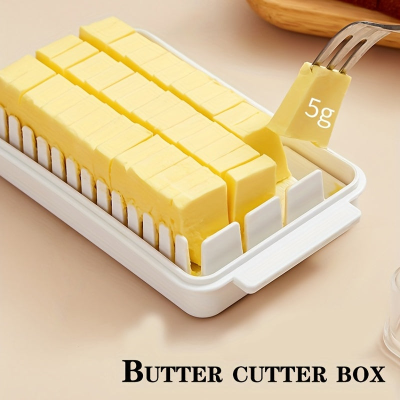 Butter Cutter Cheese Container with Lid Slic
