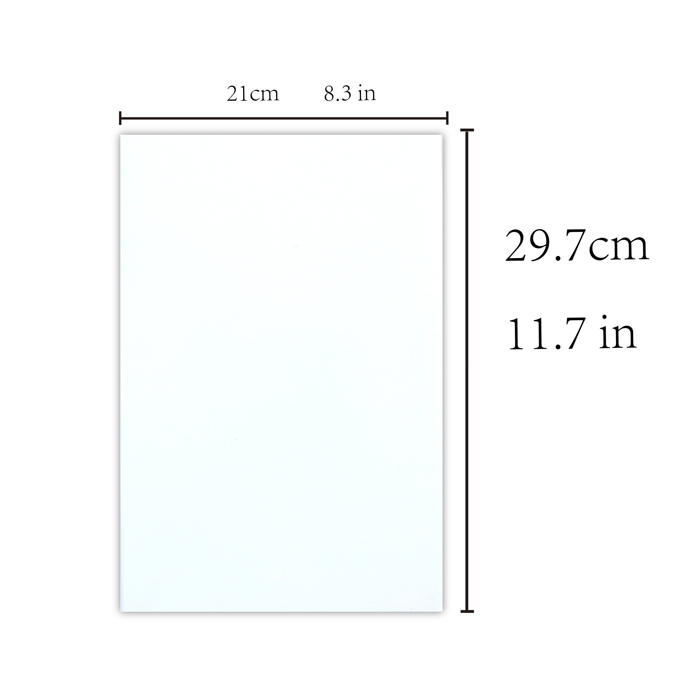 High Density Photo Paper Inkjet Printing 20 Sheets 8.3x11.7in