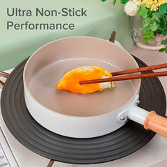 Nonstick Frying Pan 16cm Ceramic Skillet For Gas Stove & Induction Cooker