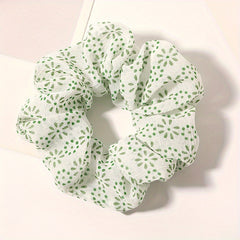 Girls Sweet Cherry Floral Hair Tie Hair Bands Ponytail Holders