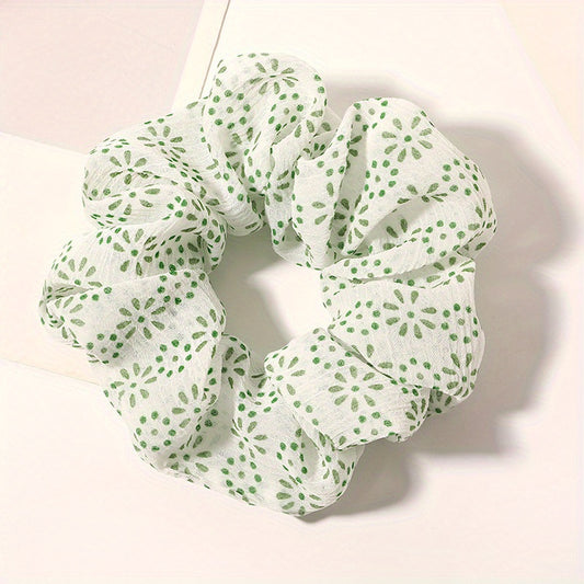 Girls Sweet Cherry Floral Hair Tie Hair Bands Ponytail Holders