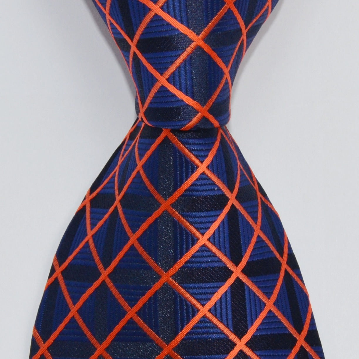 Men's Classic Necktie Patterned Tie Business Tie Grid Party Wedding Tie