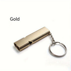 2pcs Emergency Whistle Lifeguard Safety with Lanyard Keychain