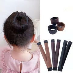 Hair Bun Maker French Twist Hair Fold Wrap Snap Ballet Bun