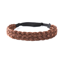 Vintage Twist Braid Headband Wig Solid Hair Accessories For Women