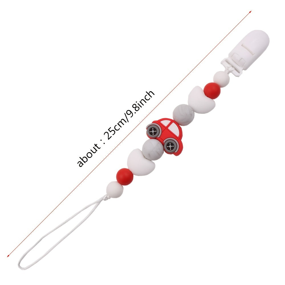 Anti Drop Pacifier Clip and Teether Set