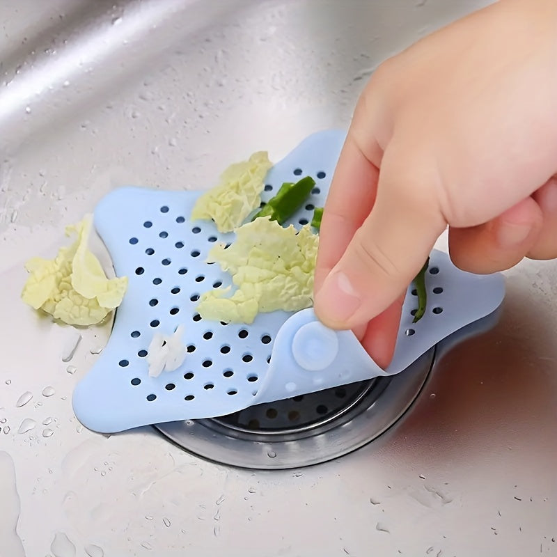 Starfish Hair Catcher Drain Strainer for Bathroom Bathtub Shower