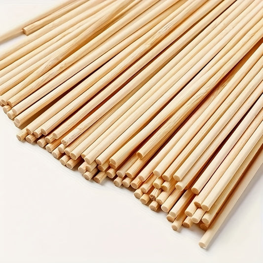 100pcs Wooden Stick 100mm 3mm Solid Wood Birch Ice Cream Stick