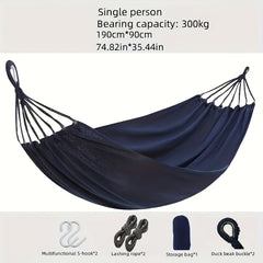 Comfortable Oxford Cloth Hammock Swing Bed for Camping