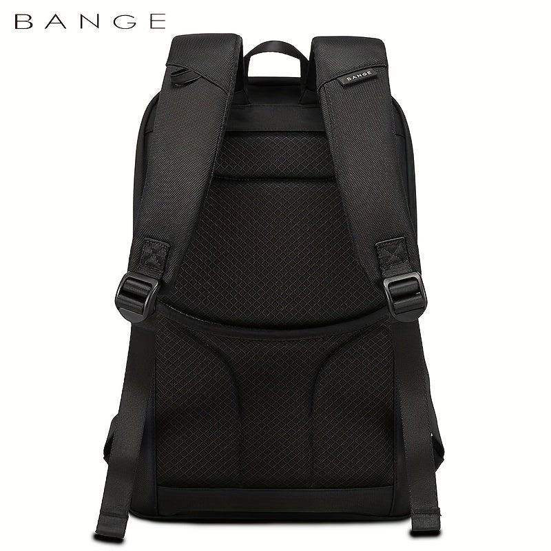 BANGE Business Travel Backpack USB Charging Waterproof Commuter Backpack