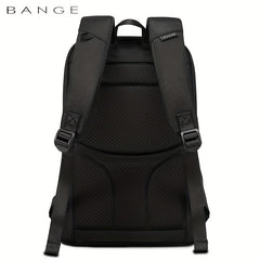 BANGE Business Travel Backpack USB Charging Waterproof Commuter Backpack