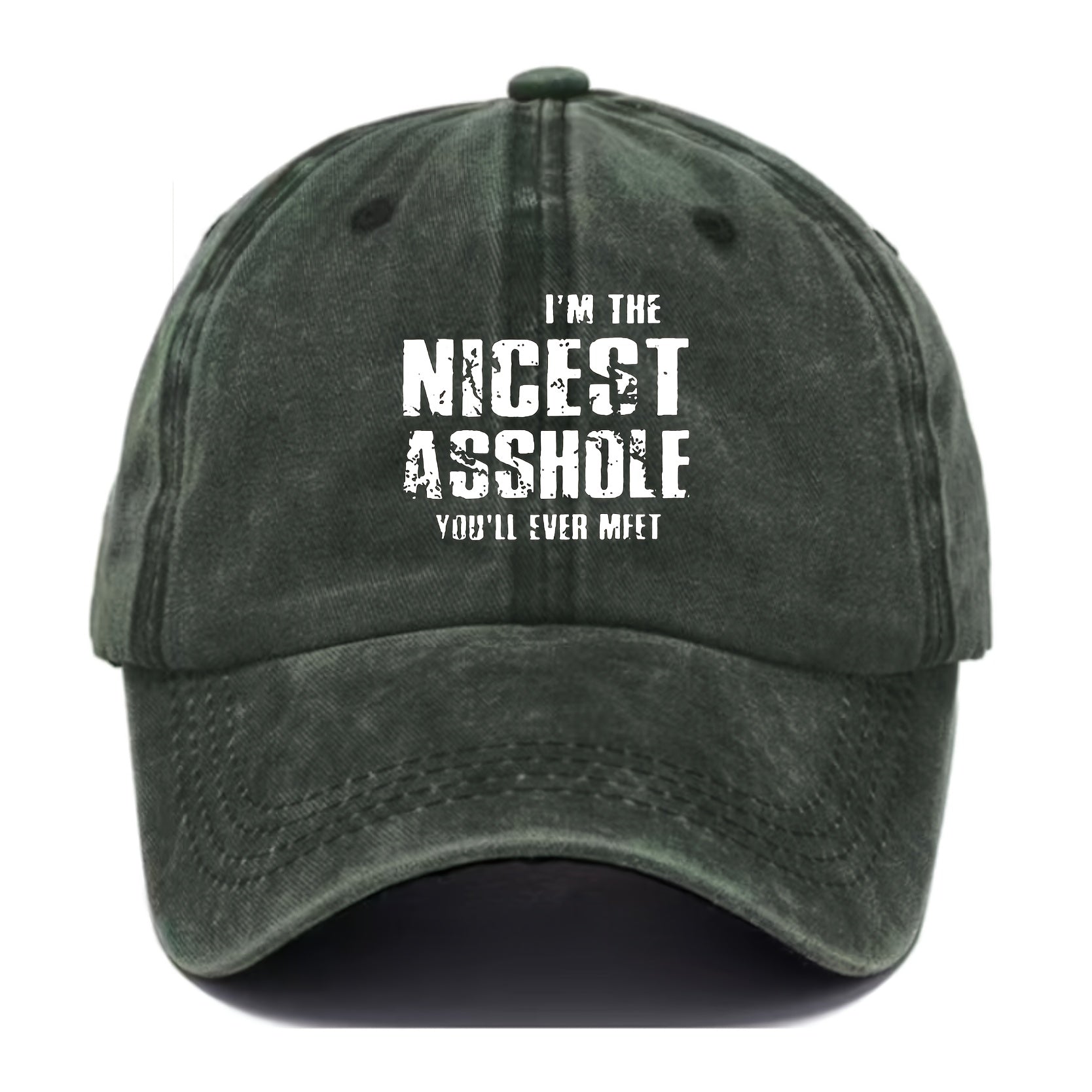 Adjustable Washed Cotton Baseball Cap Sun Hat for Outdoor Activities