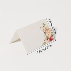 10pcs Wedding Table Name Cards Banquet Seat Cards