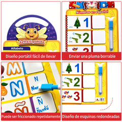 Spanish Kids' Word & Number Workbook