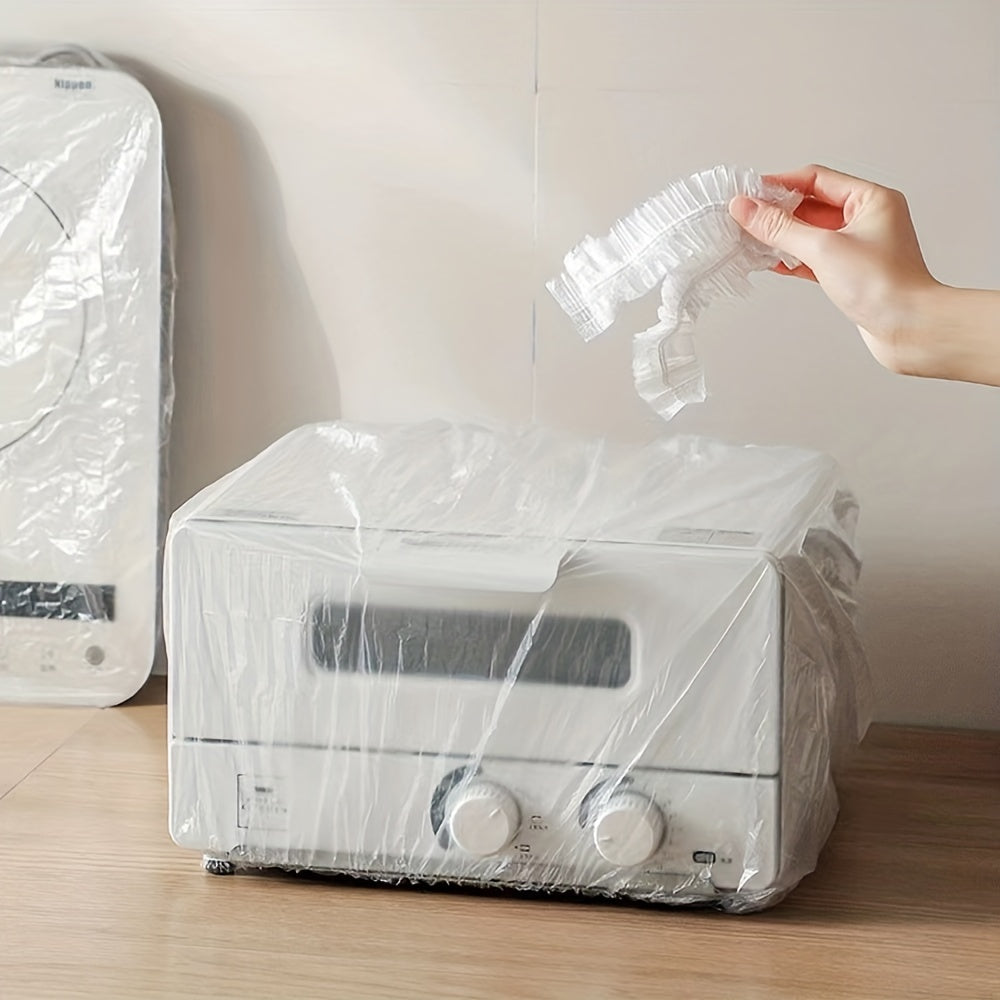 10pcs Disposable Dust Cover for Rice Cooker Kitchen Microwave High Transparent