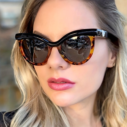 Cat Eye Sunglasses Vintage Owl Tortoiseshell UV400 Sun Shades