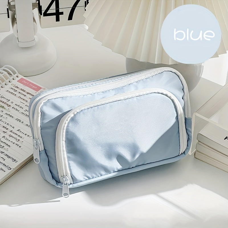 Large Capacity Spacious Pencil Case with Front Window Display