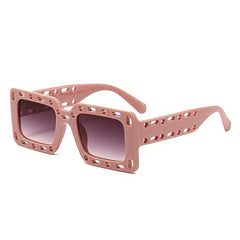 Y2K Square Sunglasses Beach Club Props Glasses UV400