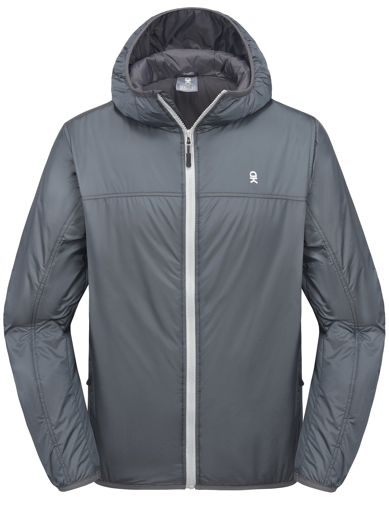 Men's Casual Hooded Windbreaker Jacket Lightweight Jacket