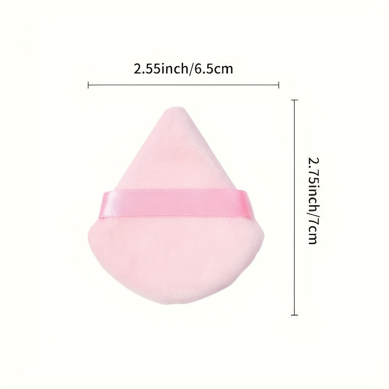 20 Pieces Makeup Puff for Loose Powder Soft Triangle Puff for Contouring