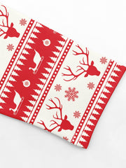 Girls' Christmas Stretch Leggings - Tight Fit & Ankle Length