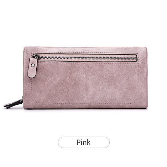 Large Capacity Zipper Clutch Bag Multifunctional Purse