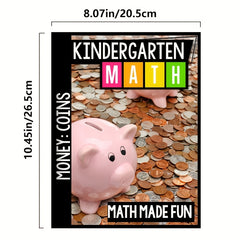 Kindergarten Money Workbook Yellow Paper