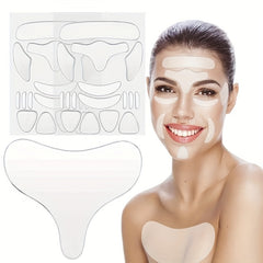 Silicone Wrinkle Pad Patch Sticker 1 2 4 5 11 16 18pcs Skin Care Lifting Tool