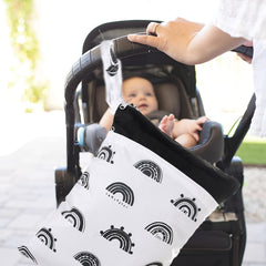 Reusable Wet Dry Bags for Baby Cloth Diapers - Stroller Toiletries Travel
