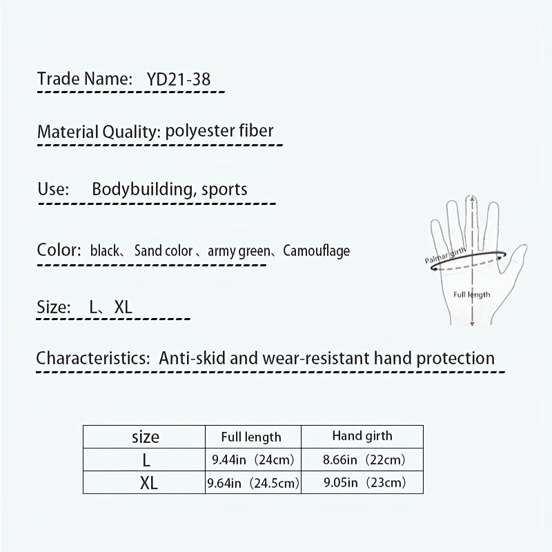 Tactical Touchscreen Gloves for Outdoor Sports
