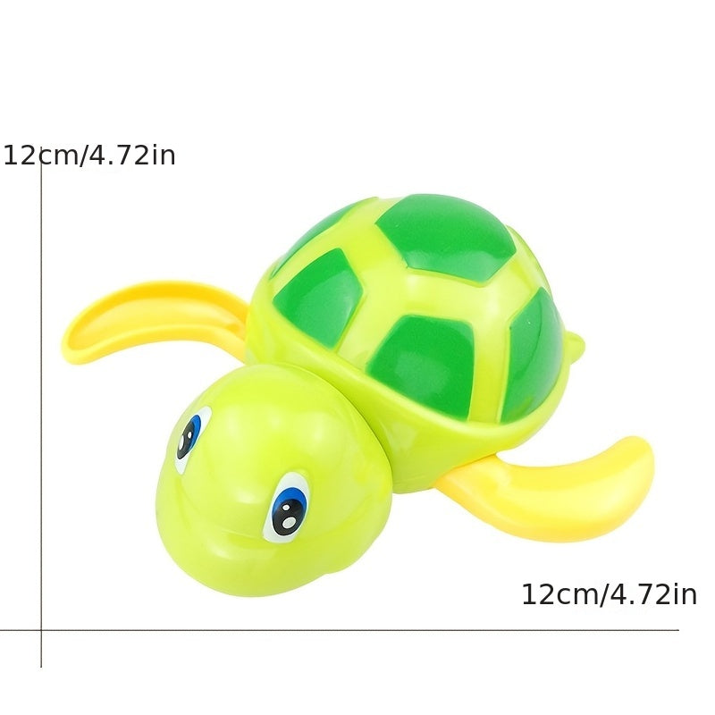 Turtle Wind Up Water Play Set for Kids Bath Time