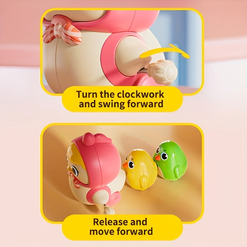 Colorful Magnetic Chicken and Chicks Educational Toy Set