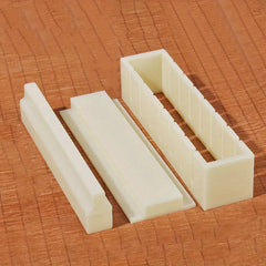 10pcs Sushi Maker Roller Rice Mold DIY Sushi Making Mold Kitchen Tool