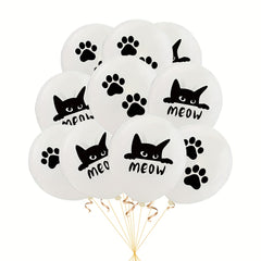 10pcs Pet Theme Party Decoration Supplies Birthday Decoration