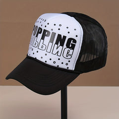 Mesh Trucker Hats Outdoor Dad Hat Adjustable Baseball Cap For Men Women