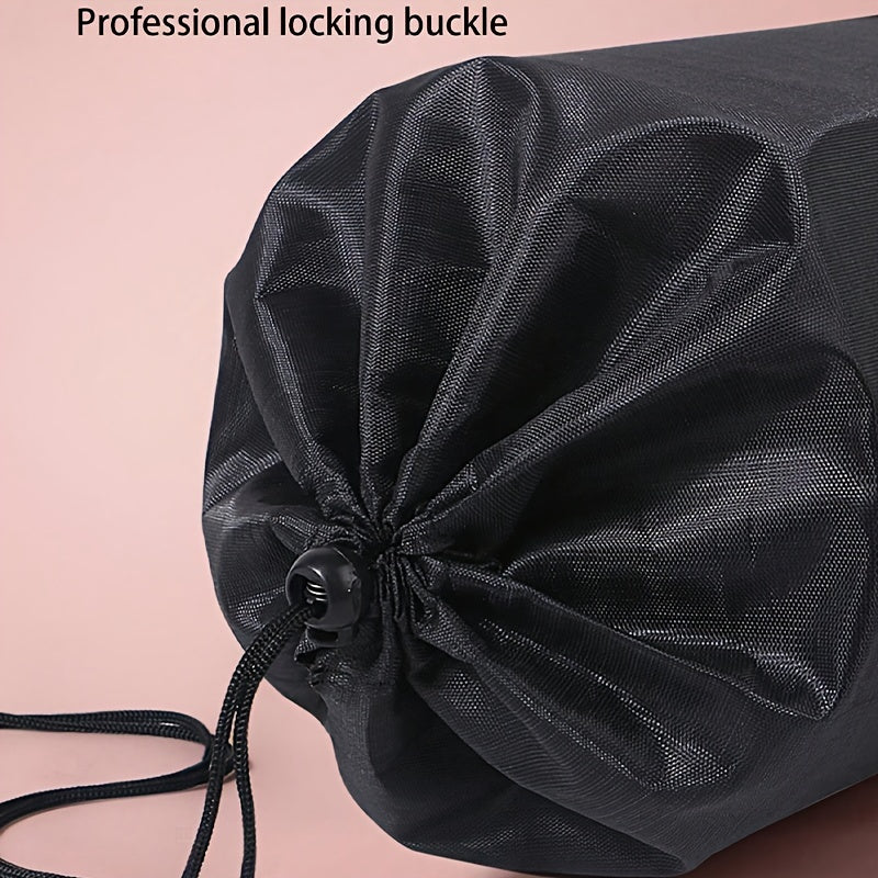 Breathable Drawstring Yoga Mat Mesh Bag