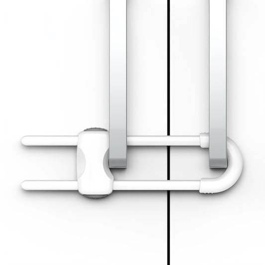 1pc Baby Safety Lock Children Double Door Cabinet Lock