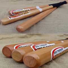 Solid Wood Baseball Bat Softball Training Ball Bat