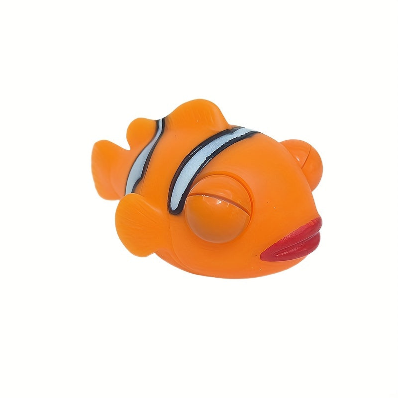 Squeeze Eyelet Clown Fish Tricky Scary Small Toy