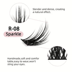 120pcs Cluster Lashes 10-16MM Individual Lashes Extensions
