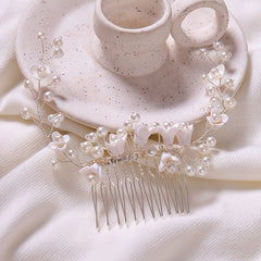 HYDRANGEAS BRIDAL JEWELRY Hair Comb Wedding Accessories